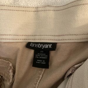 Lane Bryant size 20 khaki pants